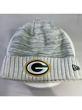 Green Bay Packers Logo New Era Beanie Hat Cap Lined